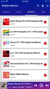 Radios de Mexico FM/AM screenshot 3