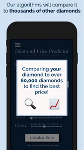 Diamond Price Predictor screenshot 1