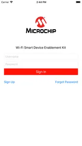 Microchip WiFi Smart Device screenshot 0