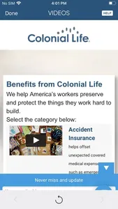 CL Benefits screenshot 4