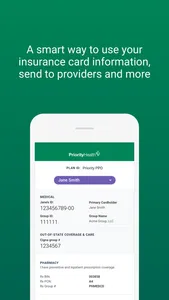 Priority Health Member Portal screenshot 2