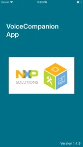 NXP Voice Companion App screenshot 0