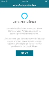 NXP Voice Companion App screenshot 1