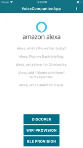 NXP Voice Companion App screenshot 2