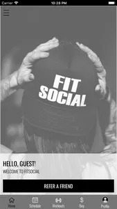 FIT SOCIAL STUDIO screenshot 1