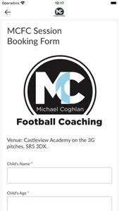 MC Football Coaching screenshot 1