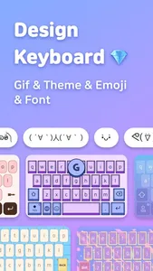 Design Keyboard - Theme, Emoji screenshot 0