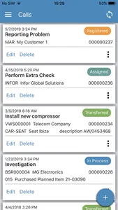 Infor LN Mobile Service screenshot 6