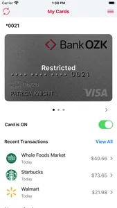 Bank OZK Cards screenshot 0