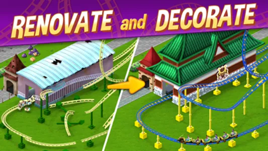 RollerCoaster Tycoon® Puzzle screenshot 0