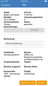 ZEDAL Abfallscan screenshot 1