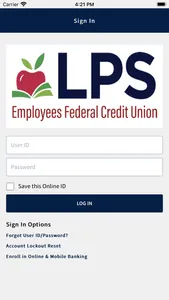 LPSCU Mobile Banking screenshot 1