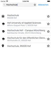 MobiDig Fahrtauskunft screenshot 1