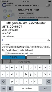 METZ CONNECT WLAN screenshot 3