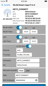 METZ CONNECT WLAN screenshot 4