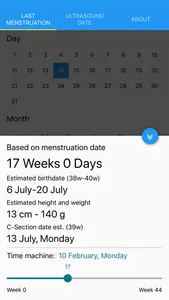 FAST Pregnancy Calculator screenshot 2