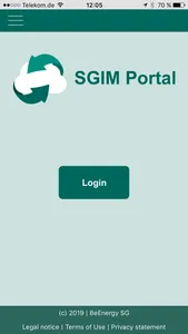 SGIM Portal screenshot 1