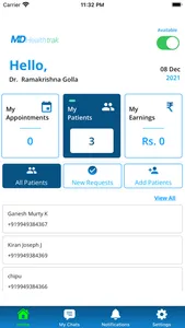 MDHealthTrak - Symptom Tracker screenshot 0