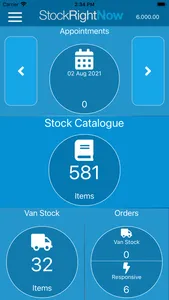 SRN Van Stock Mobile screenshot 1