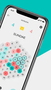 Hexicon - Word Game screenshot 1