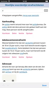 Moeilijke woordenlijst screenshot 0