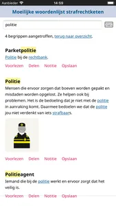 Moeilijke woordenlijst screenshot 1