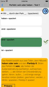 Deutsch Grammatik Test PRO screenshot 2