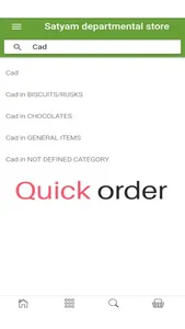 Quick Order screenshot 1