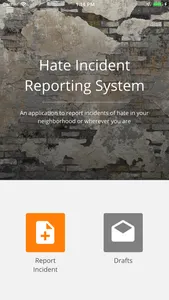 Hate Incident Reporting System screenshot 0