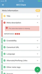 Seobility SEO Check screenshot 4