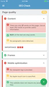 Seobility SEO Check screenshot 5