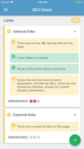 Seobility SEO Check screenshot 7