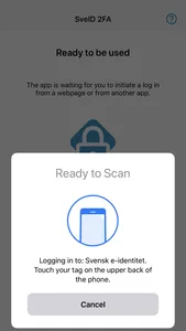 SveID 2FA screenshot 1