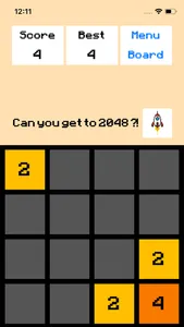 8bit 2048 screenshot 1