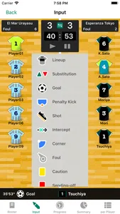 Futsal Notes screenshot 0