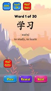 Learn Chinese Words HSK 1 screenshot 2