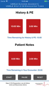 USMLE Success Academy Timer screenshot 0