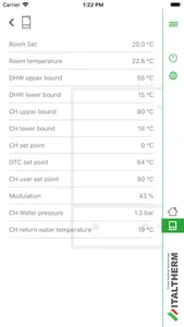 Italtherm Net APP screenshot 2