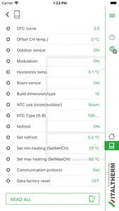 Italtherm Net APP screenshot 3