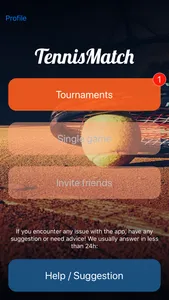 TennisMatch screenshot 1