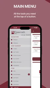 Crossroads Bank Mobile App screenshot 3