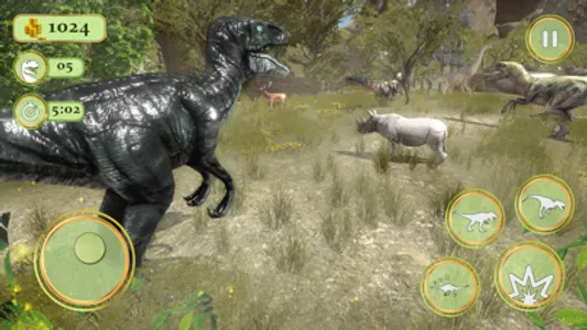 JUNGLE DINO SIMULATOR 3D 2021 screenshot 1