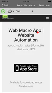 Web Macro Bot: Record & Replay screenshot 3