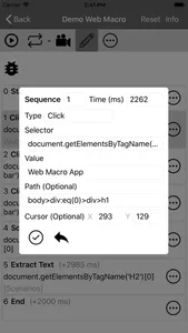 Web Macro Bot: Record & Replay screenshot 5