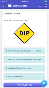 VA DMV Test screenshot 1