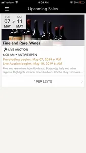 Sylvie's Wine Auctions screenshot 4