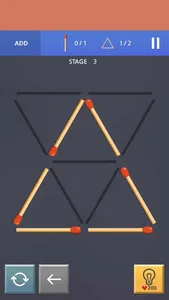 Matchstick Puzzle King screenshot 0