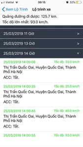 Lo Trinh Xe screenshot 5