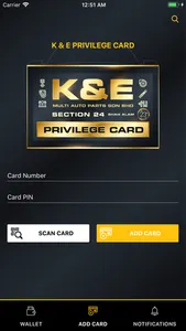 K & E PRIVILEGE CARD screenshot 3