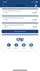 FBW Business Banking screenshot 2